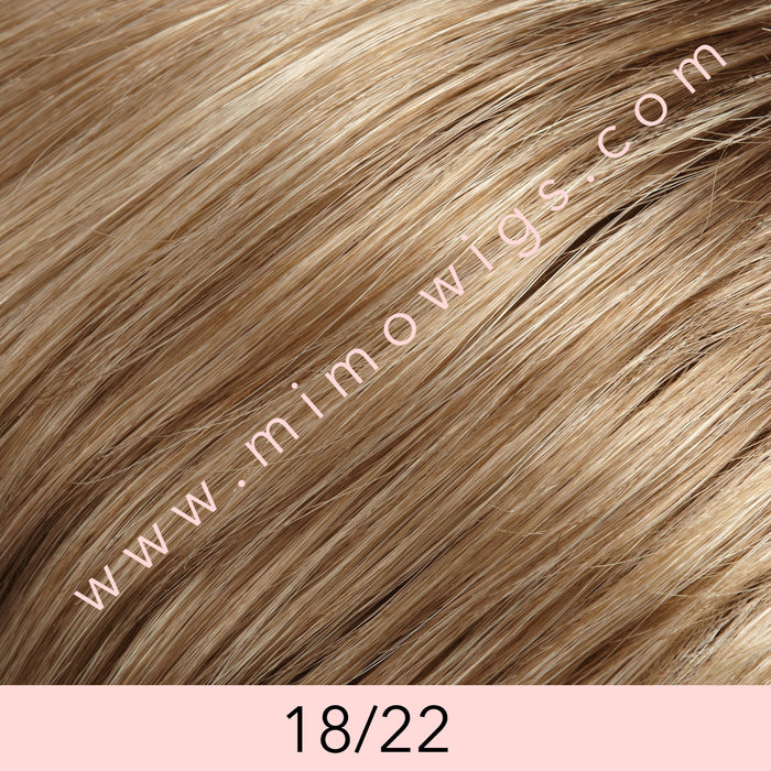FS24/102s12 • LAGUNA BLONDE | Light Natural Gold Blonde withPale Natural Gold Blonde Bold Highlights, Shaded with Light Gold Brown