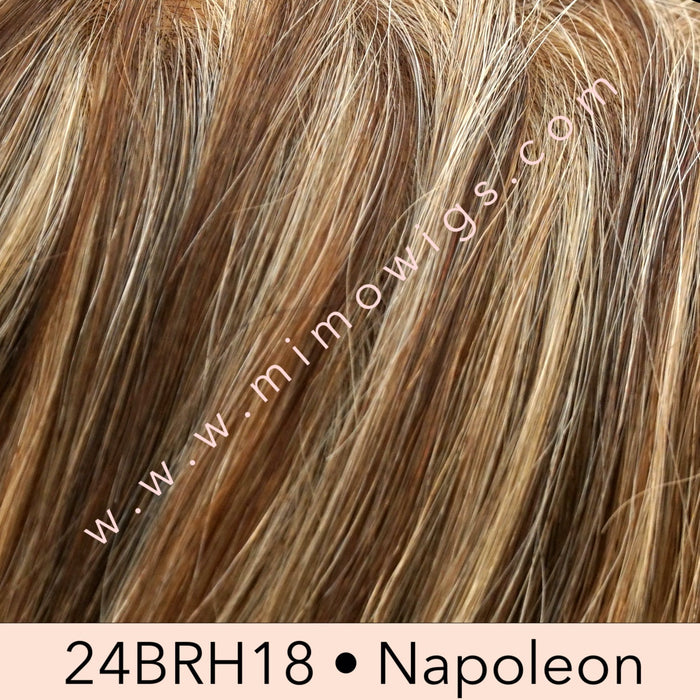 24BRH18 • NAPOLEON | Dark Natural Ash Blonde with 33% Light Gold Blonde Highlights