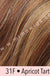 31F • APRICOT TART | Med Red Brown w/ Med Red-Gold Blonde & Light Gold Blonde