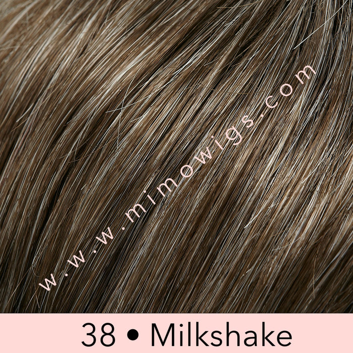 38 • MILKSHAKE | Med Brown with 35% Light Grey