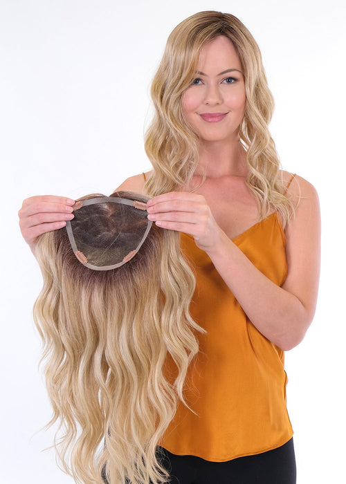 Premium 100% Handmade Topper Wave 18" • Café Collection Toppers - MiMo Wigs