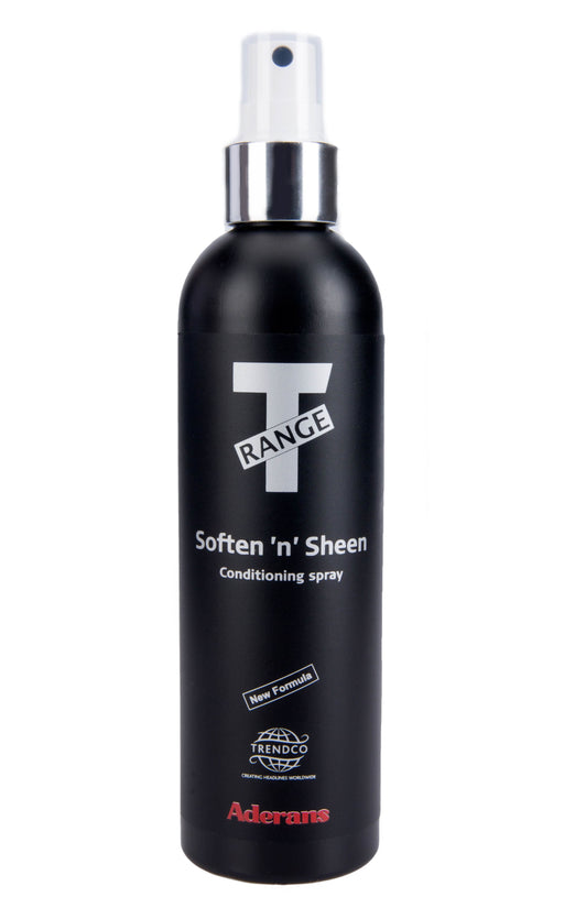Fibre Soften & Sheen Conditioning Spray • T-Range Hair Care | shop name | Medical Hair Loss & Wig Experts.
