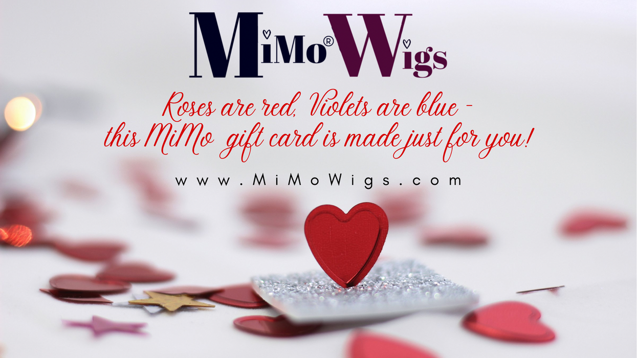 Valentines Gift Card | shop name | Medical Hair Loss & Wig Experts.